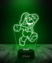 Lampka LED 3D Plexido Mario Bros
