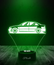 Lampka LED 3D Plexido Samochód Audi S4 B5