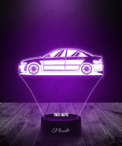 Lampka LED 3D Plexido Samochód Audi S4 B5
