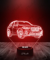 Lampka LED 3D Plexido Samochód Bmw X5