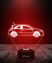 Lampka LED 3D Plexido Samochód Renault Megane II