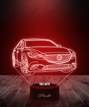 Lampka LED 3D Plexido Samochód Mazda 6