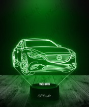 Lampka LED 3D Plexido Samochód Mazda 6