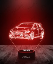 Lampka LED 3D Plexido Samochód Mercedes AMG A45