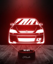 Lampka LED 3D Plexido Samochód Opel Astra G