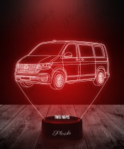 Lampka LED 3D Plexido Samochód Volkswagen Transporter