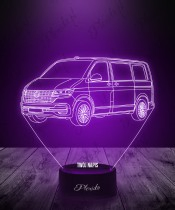 Lampka LED 3D Plexido Samochód Volkswagen Transporter