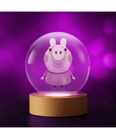 3D-Kristallkugel Peppa Pig