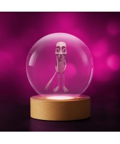 3D Italian Brainrot Crystal Ball Tung Tung Sahur