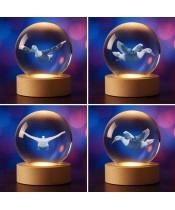 3D Crystal Ball Italian Brainrot Bombombini Gusini