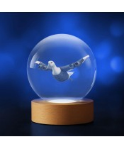 3D Crystal Ball Italian Brainrot Bombombini Gusini