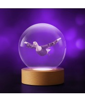 3D Crystal Ball Italian Brainrot Bombombini Gusini