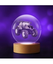 3D Crystal Ball Tractor New Holland Tractor