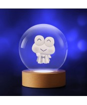 Minecraft Diamond Pickaxe 3D Crystal Ball