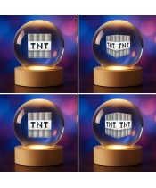 Minecraft 3D TNT Crystal Ball