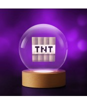 Minecraft 3D TNT Crystal Ball