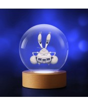 3D Spongebob Mr. Krabs Kristallkugel