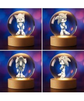 3D Crystal Ball Smurfette Smurfs