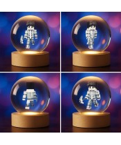 Minecraft 3D Crystal Ball Pickaxe