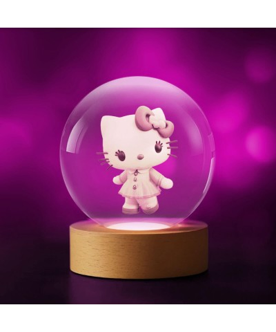 Hello Kitty 3D-Kristallkugel