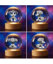 Paw Patrol Skye 3D Crystal Ball