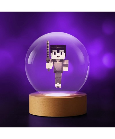 Minecraft Steve 3D Crystal...