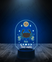 lampk_led_3d_plexido_z_nadrukiem_znak_zodiaku_rak