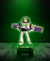 3D-Plexido-LED-Lampe mit UV-Druck Toy Story Buzz Lightyear