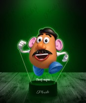 3D-Plexido-LED-Lampe mit UV-Druck Toy Story Mr. Potato Head