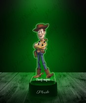 3D-Plexido-LED-Lampe mit UV-Druck Toy Story Sheriff Woody