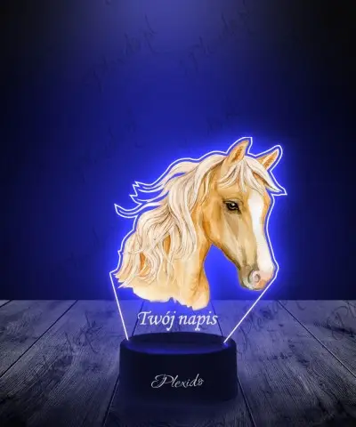 Lampka LED 3D Plexido z...