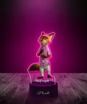 3D Plexido LED Lamp with UV Print Nick Bajer Lis