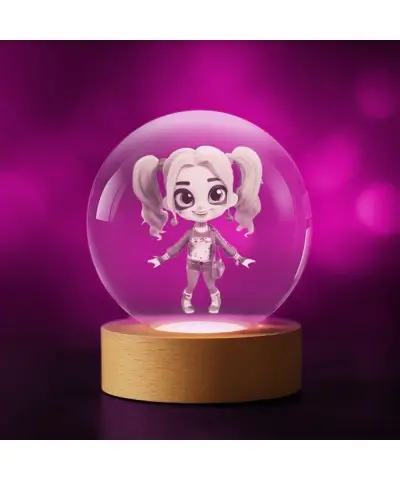 3D Harley Quinn Chibi...