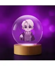 Draco Malfoy 3D-Kristallkugel
