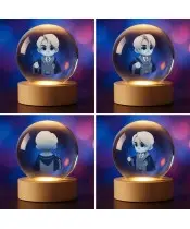 Draco Malfoy 3D Crystal Ball