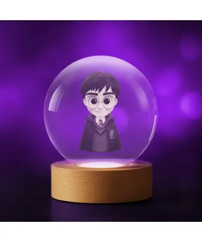 Harry Potter 3D-Kristallkugel