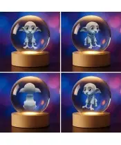 Harry Potter Dobby 3D Crystal Ball