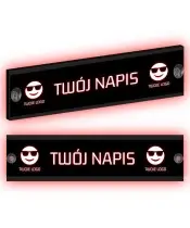 Illuminated Driver's License Plate for Truck or Bus - Your Own Premium Design