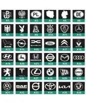 Illuminated LED Name Plate for Car or Bus Driver with Premium Print