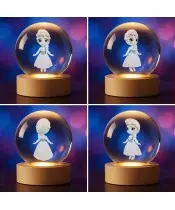 3D Elsa Frozen Crystal Ball