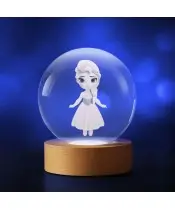 3D Elsa Frozen Crystal Ball