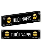 Illuminated Driver's Board for Truck or Bus Your Own Premium Design Print