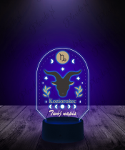 Lampka LED 3D Plexido z Nadrukiem Znak Zodiaku Koziorożec - 3