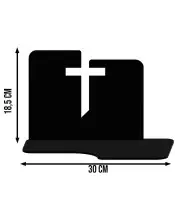 Duży Znicz Premium XL Wieczna Róża LED