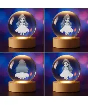 3D Crystal Ball Little Mermaid Ariel