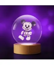 Kryształowa Kulka 3D Myszka Miki