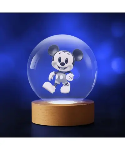Kryształowa Kulka 3D Myszka...