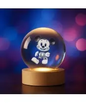 Mickey Mouse 3D-Kristallkugel