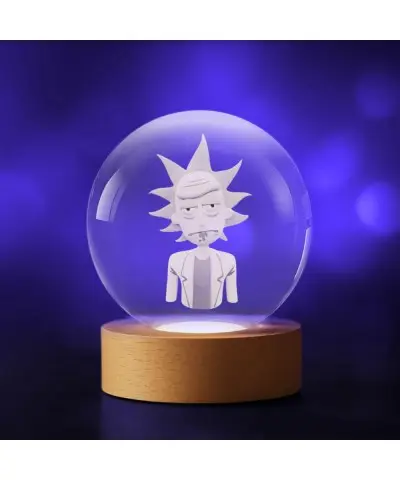 Kryształowa Kulka 3D Rick i...