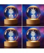 Kryształowa Kulka 3D Rick i Morty